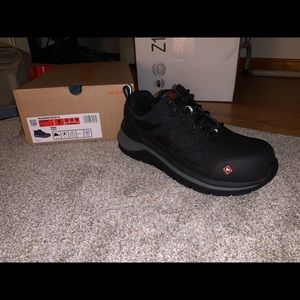 Merrell Fullbench Speed CF Steel toe work shoes.